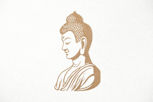 Buddha Statue SVG for Craft Projects