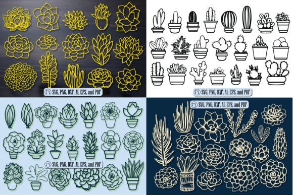 Cricut Succulents SVG Cut File Bundle: A Crafting Essential
