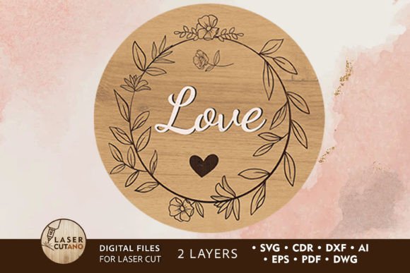 Love Decorative Wall Panel, Cut File: Your Next Creative Project