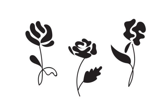Simple Flower Floral Design for Elegant Branding