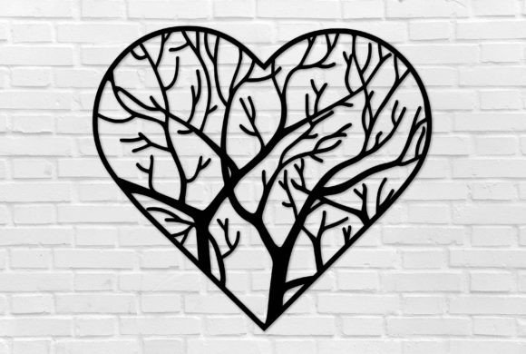 Tree of Heart Wall Interior Crafts Decor